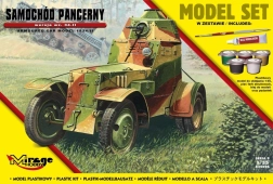 Soomusauto wz.34-II – kokkuliimitav plastmudel