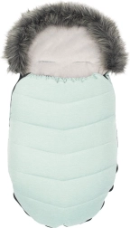Laste soojakott karusnahaga NEW BABY, helehall