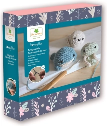 Lovely Box heegeldatud mereloomad amigurumi