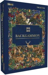 Gibsons Backgammon – luksuslik reisikomplekt