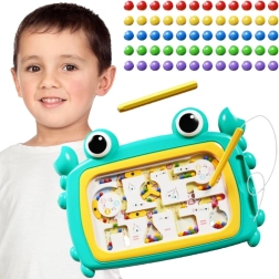 Magnetiline Montessori tahvel labürint krabi türkiissinine WOOPIE