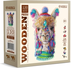 WOODEN CITY Wooden Puzzle Mystic Llama 130 Pieces