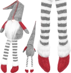 Istuv päkapikk tekstiildekoratsioon 50 cm
