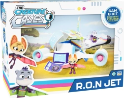 THE CREATURE CASES Airplane with Sam and Kit Figures