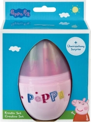 Creative Set Peppa Pig Egg Shape