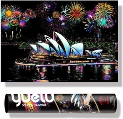 Scratch Picture of the Sydney Opera