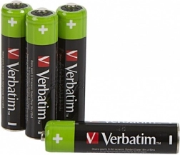 Laetavad AAA akud 950 mAh Verbatim, 4 tk