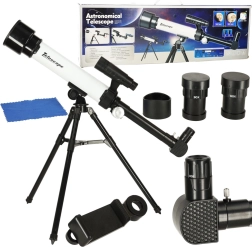Laste astronoomiline teleskoop statiiviga ja kompassiga
