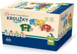 First Building Set Rings – 96 pieces in a box