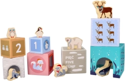 Stacking Pyramid for Little Ones – Arctic Animals