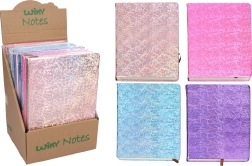 Jooneline märkmik 21 × 14,5 cm, 100 lehte – värvide mix