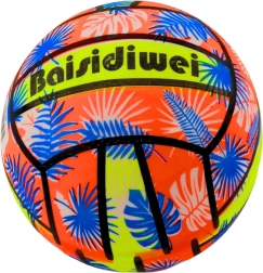 Kummist pall lehemustriga oranž 24 cm