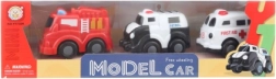 Set of Three Pull-Back Rescue Cars