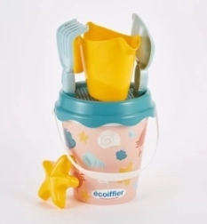 Pacific Sand Bucket with Watering Can and Accessories, 17 cm