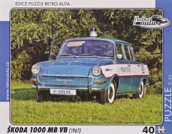 Retro autode pusle Škoda 1000 MB VB 40 tükki