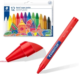 Staedtler Noris Jumbo vahakriidid 12 värvi