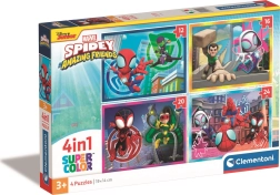 Pusle 4in1 Spidey ja tema hämmastavad sõbrad Clementoni