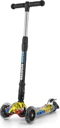 Laste kolmerattaline tõukeratas Milly Mally Magic Scooter graffiti