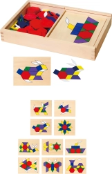 VIGA puidust geomeetriline mosaiik, 148 osa