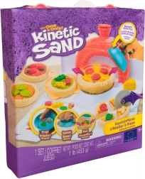 Kinetic Sand pitsa-squishpizza komplekt – loov komplekt ahju ja tööriistadega