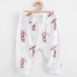 Laste puuvillased jogger-dressipüksid NEW BABY For Babies Bunny, suurus 86