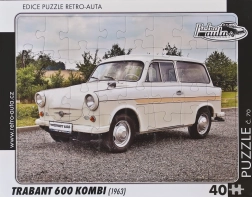 Retroautode pusle Trabant 600 Kombi 40 tükki