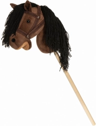 Kepphobune Hobby Horse pruun ohjadega 80 cm