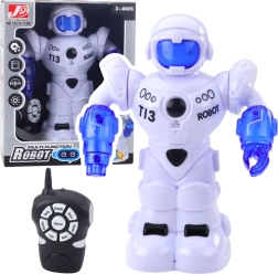 Nutikas RC-robot kaugjuhtimispuldiga, tulede ja helidega