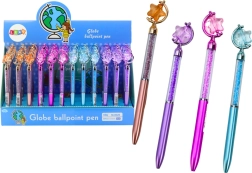 Tähtkestega pastapliiats, sinine tint 0,7 mm – värvide mix