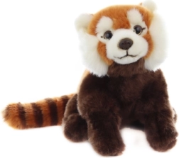 Pehme punane panda 26 cm