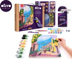 Paint by Numbers and 3D Modeling – Lemon Weekend Painting 30 × 40 cm