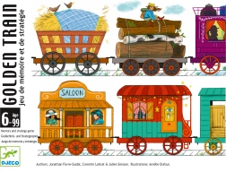 Card Game Golden Train DJECO