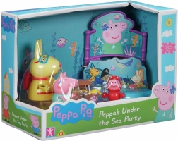 Peppa Pig – veealuse maailma komplekt: 3 kujukest ja tarvikud