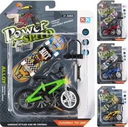 Mini-rulalaua komplekt jalgratta ja tarvikutega