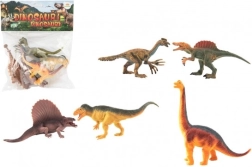Plastist dinosaurused 16–18 cm, komplekt 5 tk