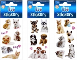 StickerBoo kutsikate ja kassipoegadega kleepsud (3 varianti) – 1 tk