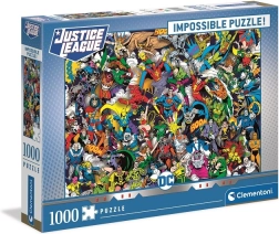 Pusle Clementoni Impossible: DC Comics Justice League 1000 tükki