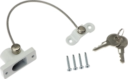 Akna lukustus võtmega