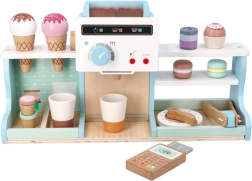 Puidust jäätisekohvik lastele