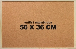 Korgist puslealus 56 × 36 cm raamiga