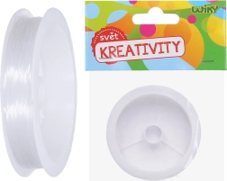 Läbipaistev nailonlõng helmestele 0,6 mm, 14 m