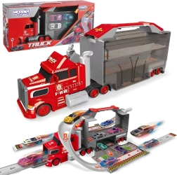 Woopie tuletõrjeveok garaaži ja võidusõidurajaga