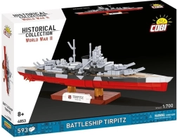 Lahingulaeva TIRPITZ ehituskomplekt 1:700 (593 osa)