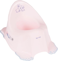 Mängiv laste libisemiskindel pott Bunny – roosa