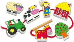 VIGA Puidust Läbipõimitavad Talublokid Montessori