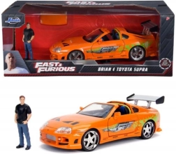 Kiired ja vihased Toyota Supra 1995 1:24 Brian O’Conneri figuuriga
