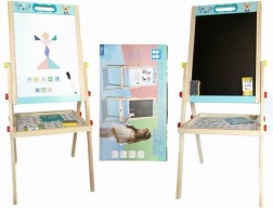 Kahepoolne puidust tahvel 85 cm tarvikutega