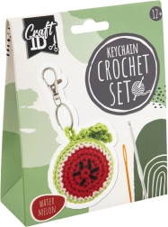 Crochet Kit – Rainbow, Watermelon, or Sun Keychain