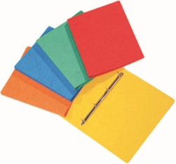 Pressboard Ring Binder A4, 4 Rings, Assorted Colors