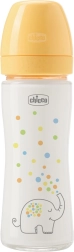 Chicco klaasist beebiluttpudel Perfect Easy 240 ml aeglase vooluga 0k+